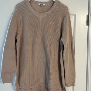525 America Women's Beige Crew Neck Sweater